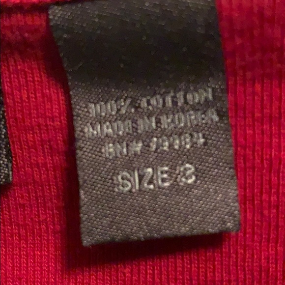 Beautiful red Lon sleeve tee additions by Chico’s - Picture 8 of 8